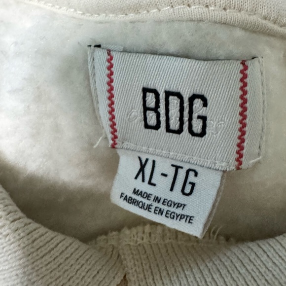 BDG Urban Outfitters Collared Pullover Cropped Sweatshirt - Picture 8 of 15